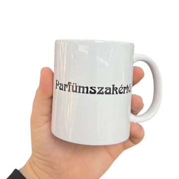 parfümszakértő bögre