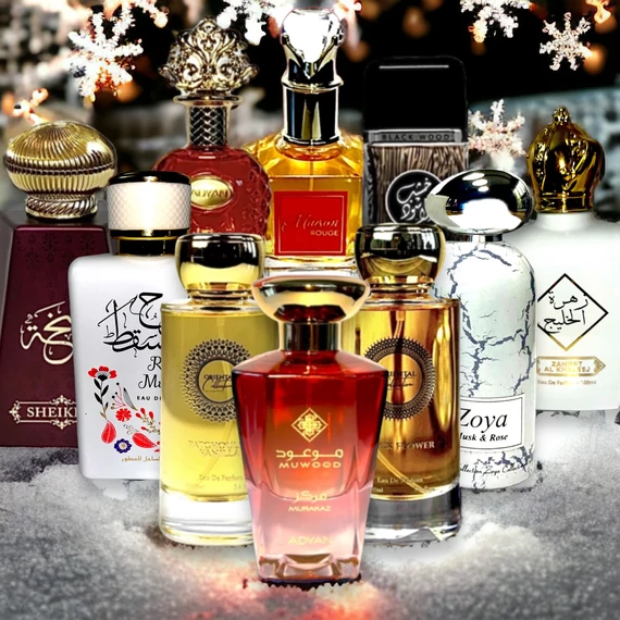 NŐI ARAB PARFÜM TESZT CSOMAG DÍSZDOBOZBAN