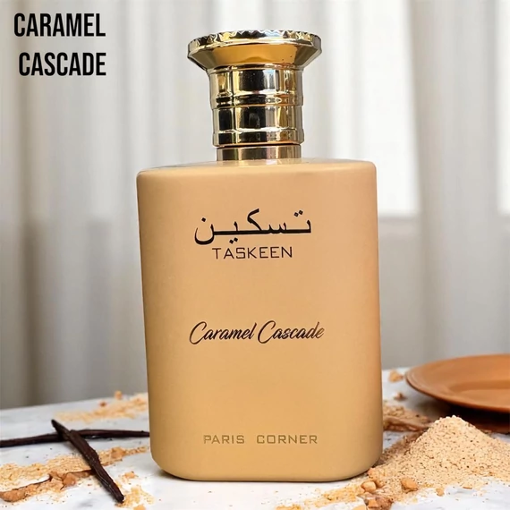 Paris Corner Taskeen Caramel Cascade EDP Unisex 100ml