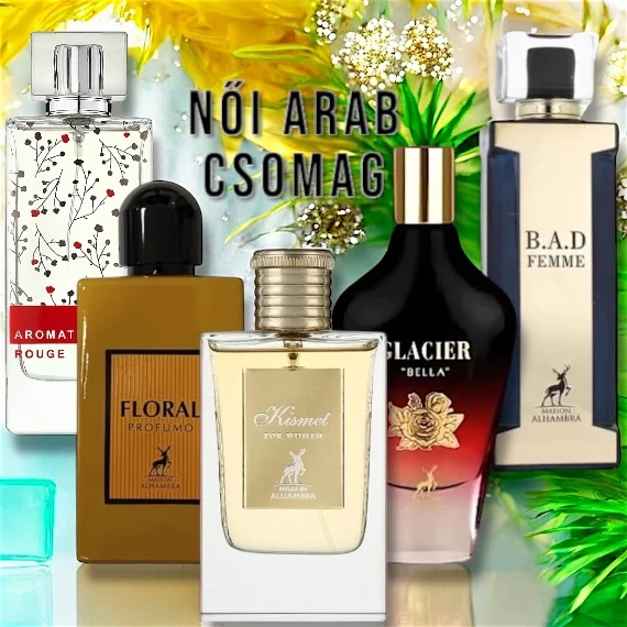 Női Dubaj Illatcsomag 5X5ML Arab EDP