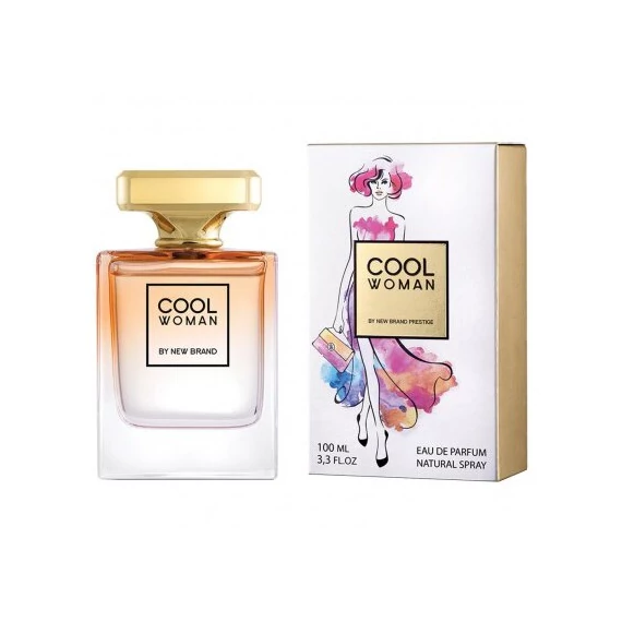 New Brand Cool Women Női EDP 100ml / Illatjegyeit ihlette: Chanel Coco Mademoiselle
