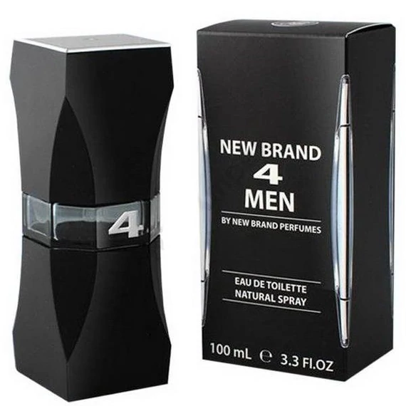 New Brand 4 Men EDT 100ml / Ihlette : Carolina Herrera 212 VIP Men