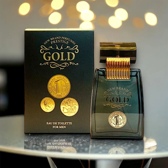 New Brand Gold Men férfi EDT 100ml / illatjegyeit ihlette: Paco Rabanne 1 million