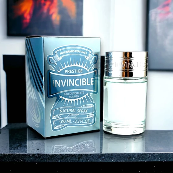 New Brand Invincible Férfi EDT 100 ML / Illatjegyeit ihlette: Paco Rabanne Invictus