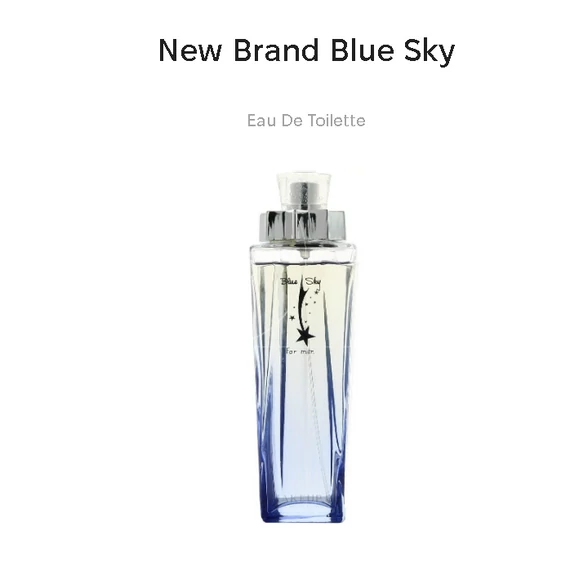New Brand Blue Sky Men Férfi EDT 100ml / Ihlette : Thierry Mugler A-Men 