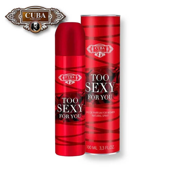 Cuba Parfüm Too Sexy For You 100ml EDP Női Illat / ihlette Giorgio Armani Si Passione 